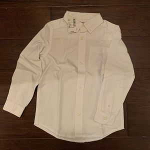 NWT White Uniform/Dress Shirt, Unisex, 4T